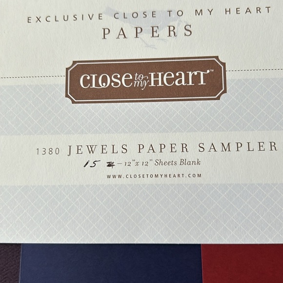 CTMH cardstock - Picture 2 of 6